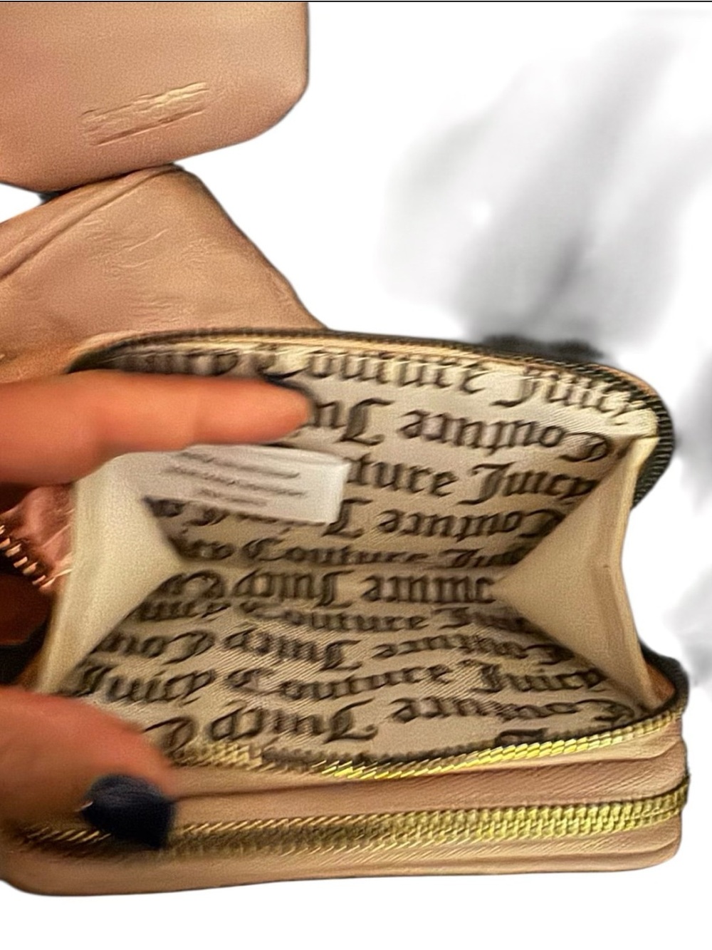 Juicy Couture Taupe Crossbody Barrel Bag - Picture 6 of 11